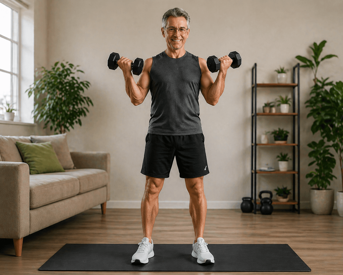 AI fitness coach analyzing form in real time